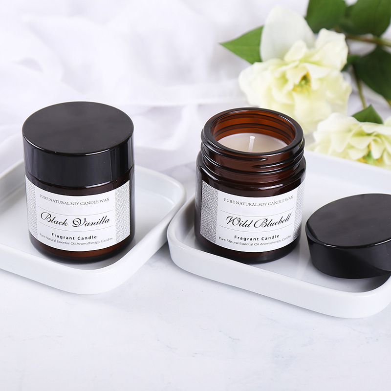 Luxury private label scented candle set USA